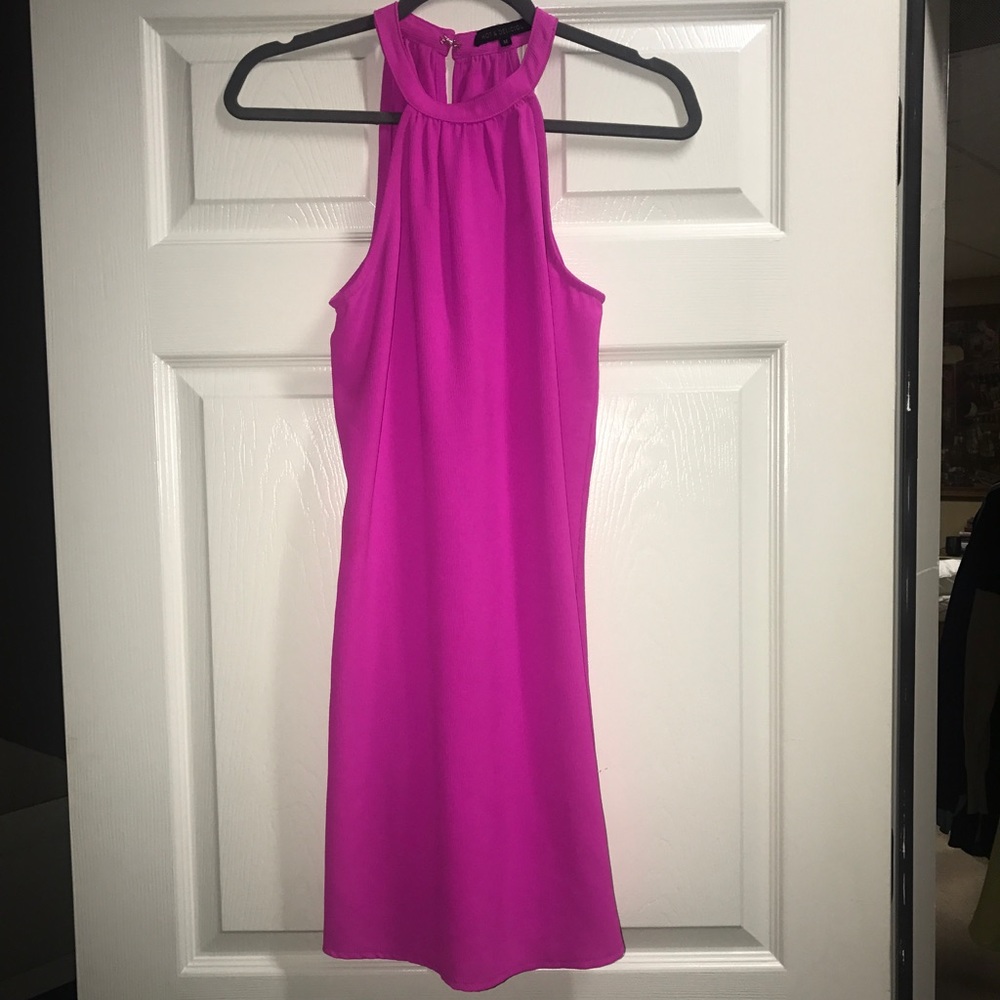 hot pink dress